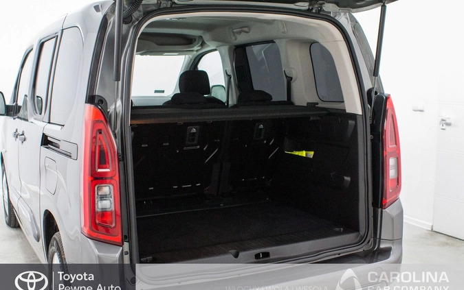 Toyota Proace City Verso cena 94900 przebieg: 48610, rok produkcji 2020 z Pruszków małe 106